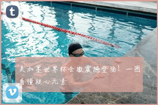 美加墨世界杯会徽震撼登场！一图看懂核心元素